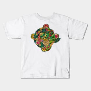 Zentangle equiban Kids T-Shirt